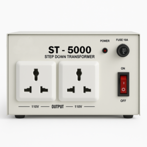 Drom Power 5000W Step-Down Transformer (ST-5000W) – 220V to 110V Voltage Converter