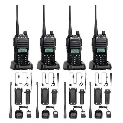 Baofeng UV-82 5W Dual Band Two-Way Radio – Four Pack