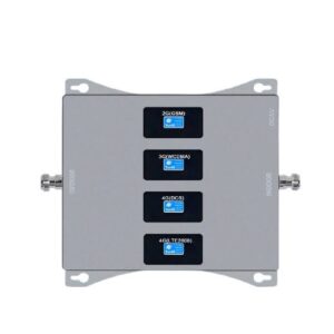 Quadband 2G, 3G, 4G LTE & 5G Mobile Network Signal Booster 900/1800/2100/2600MHz